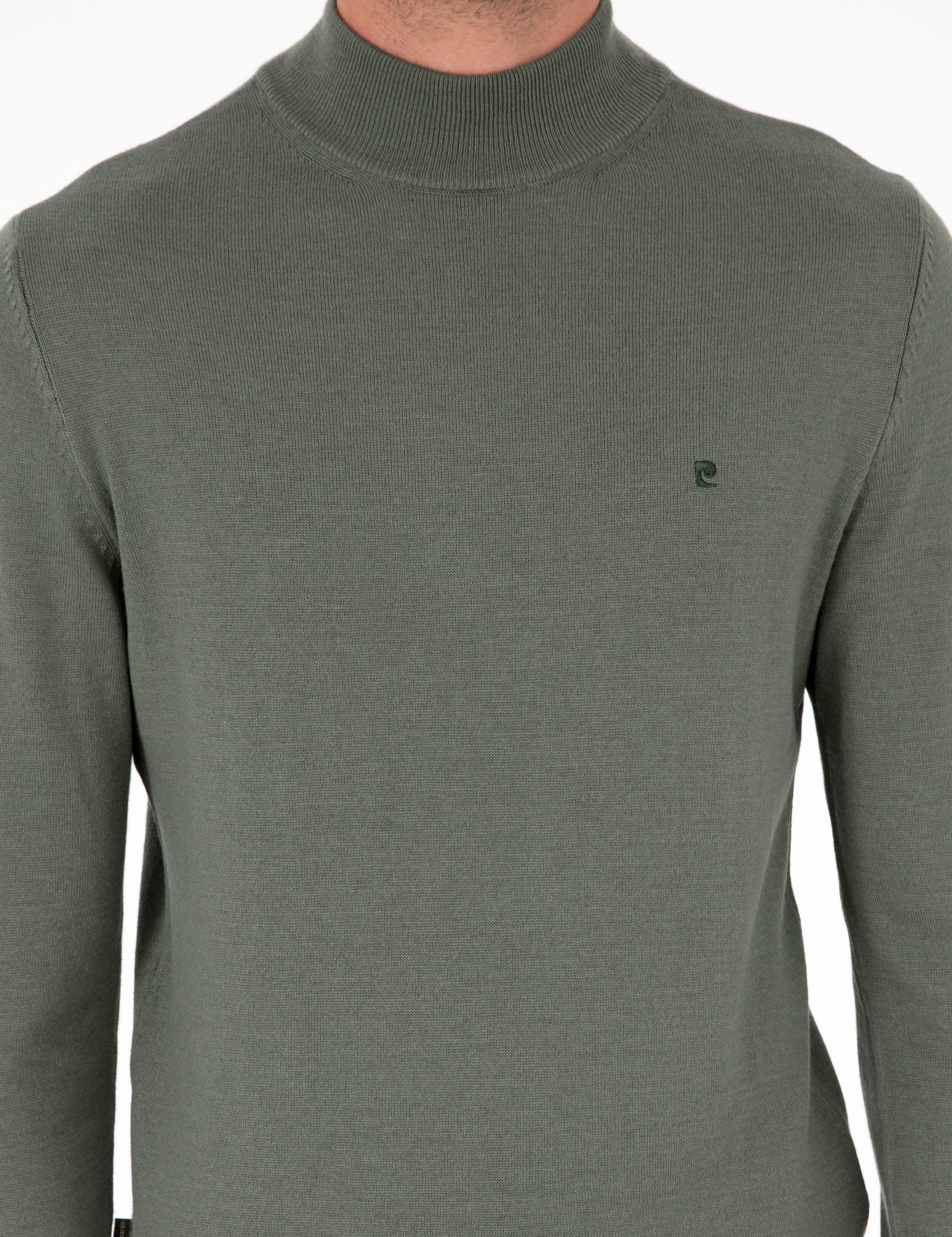 Duman Slim Fit Yarım Balıkçı Yaka Basic Triko Kazak - Image 6