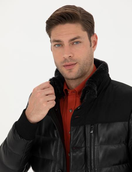 Siyah %100 Deri Mont - 50285190003