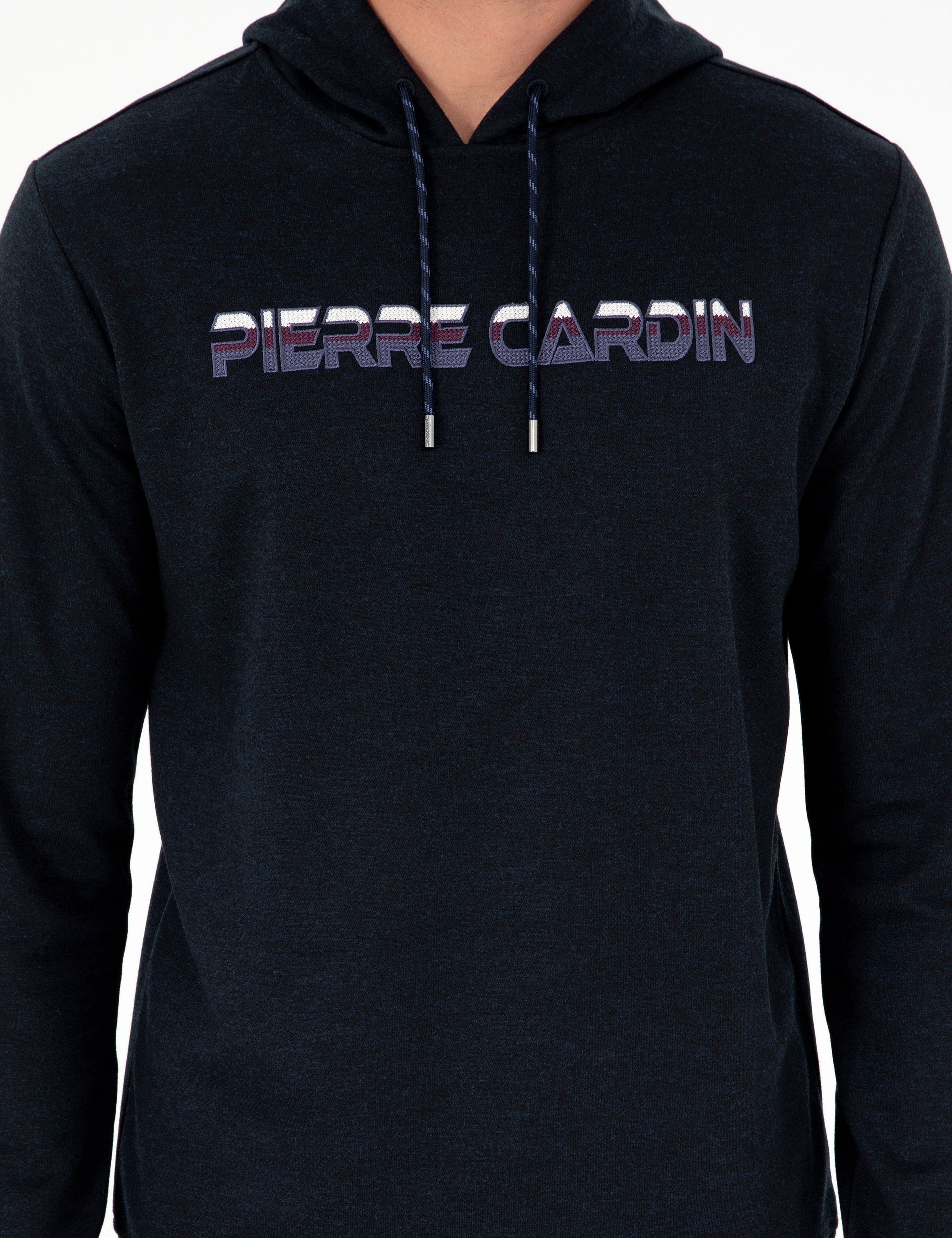 Lacivert Regular Fit Kapüşonlu Sweatshirt