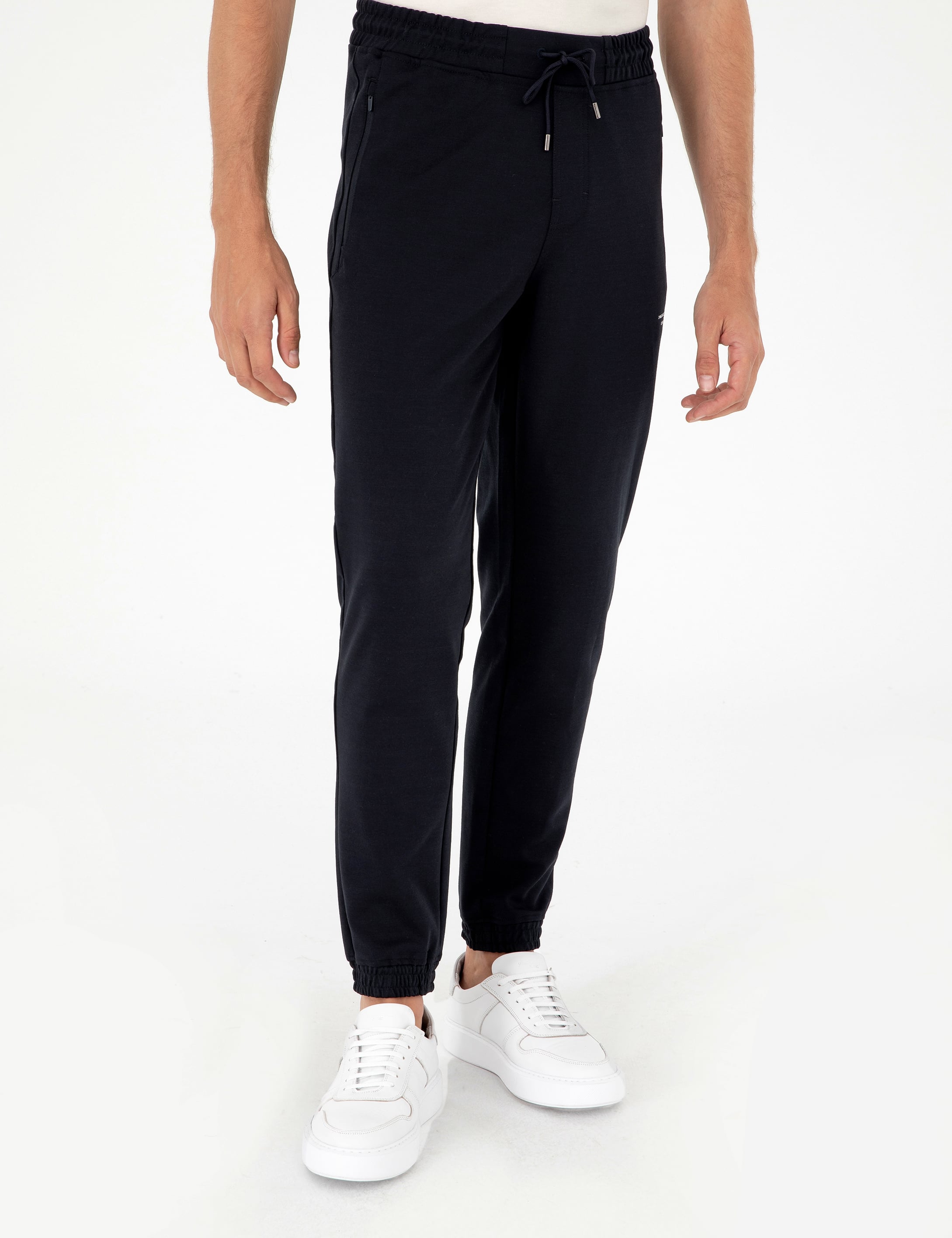 Lacivert Slim Fit Eşofman Altı