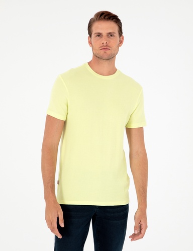 Limon Slim Fit Bisiklet Yaka Basic Tişört