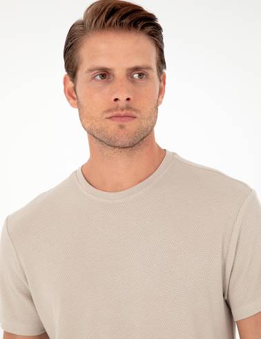 Taş Slim Fit Basic Tişört