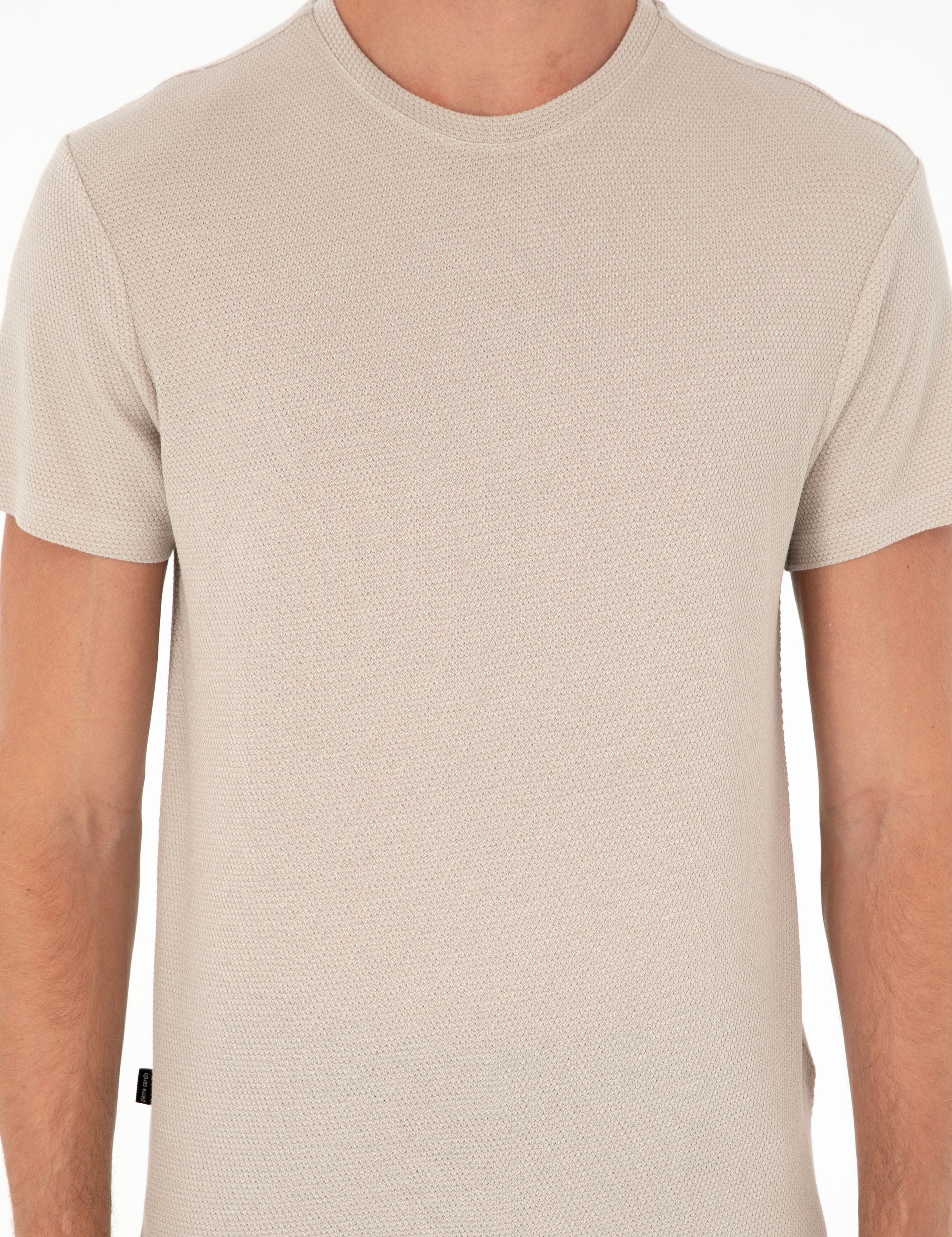 Taş Slim Fit Basic Tişört - Image 6