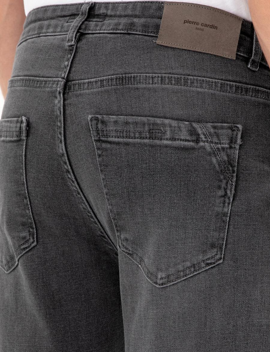 Antrasit Slim Fit Jean Pantolon