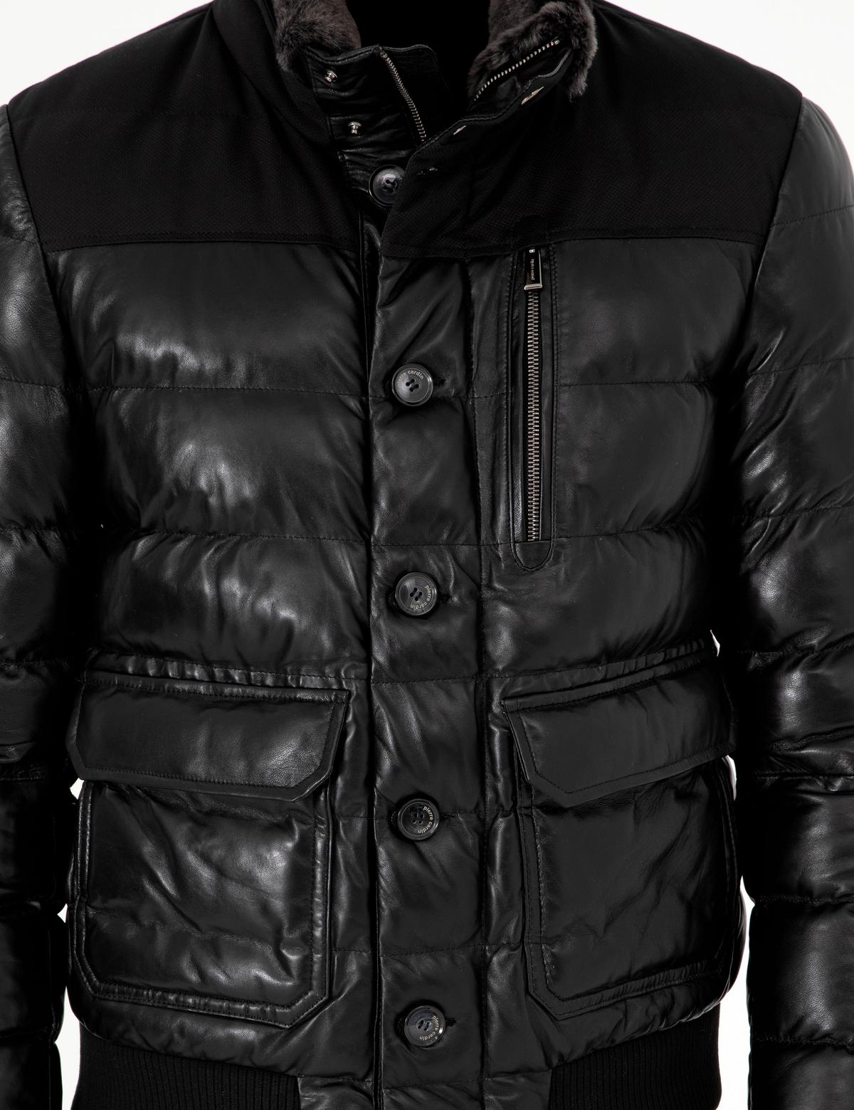 Siyah Deri Ceket - 50303380008