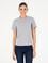 Gri Melanj Basic Tişört