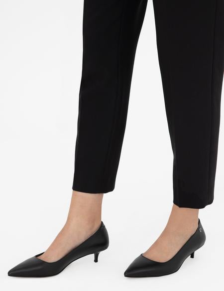 Siyah Topuklu Ayakkabı - 50295510004