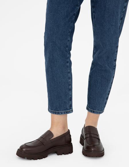 Kahverengi Deri Casual Ayakkabı - 50300060009