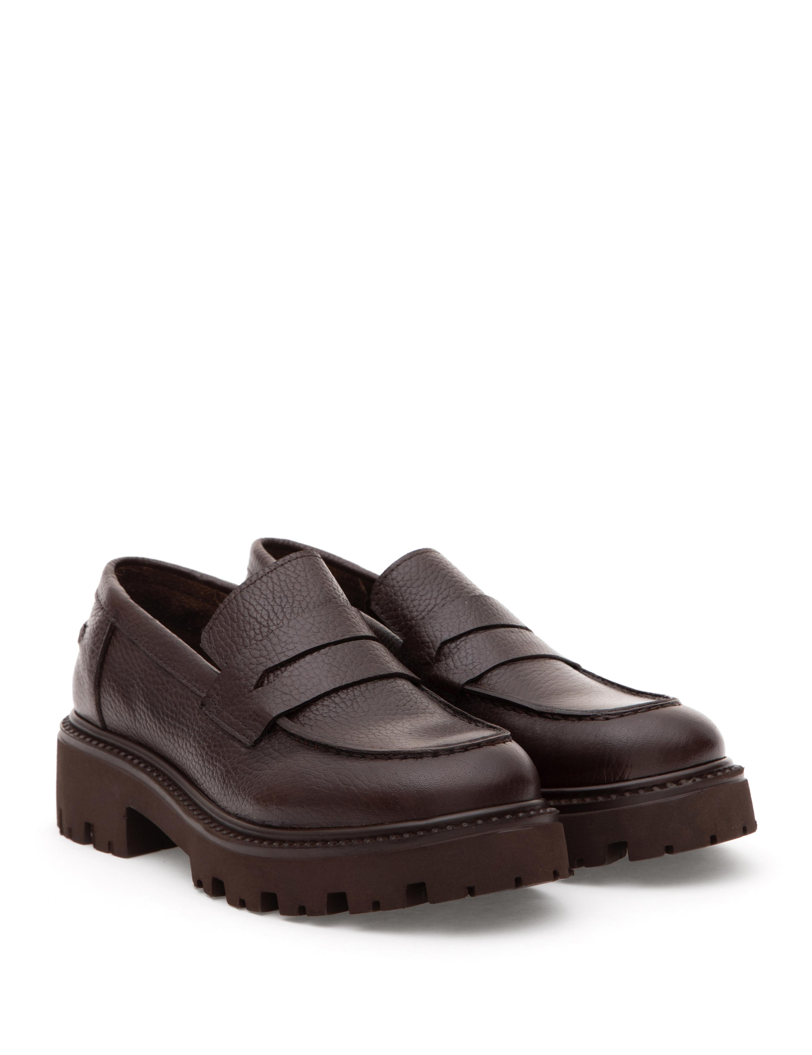 Kahverengi Deri Casual Ayakkabı