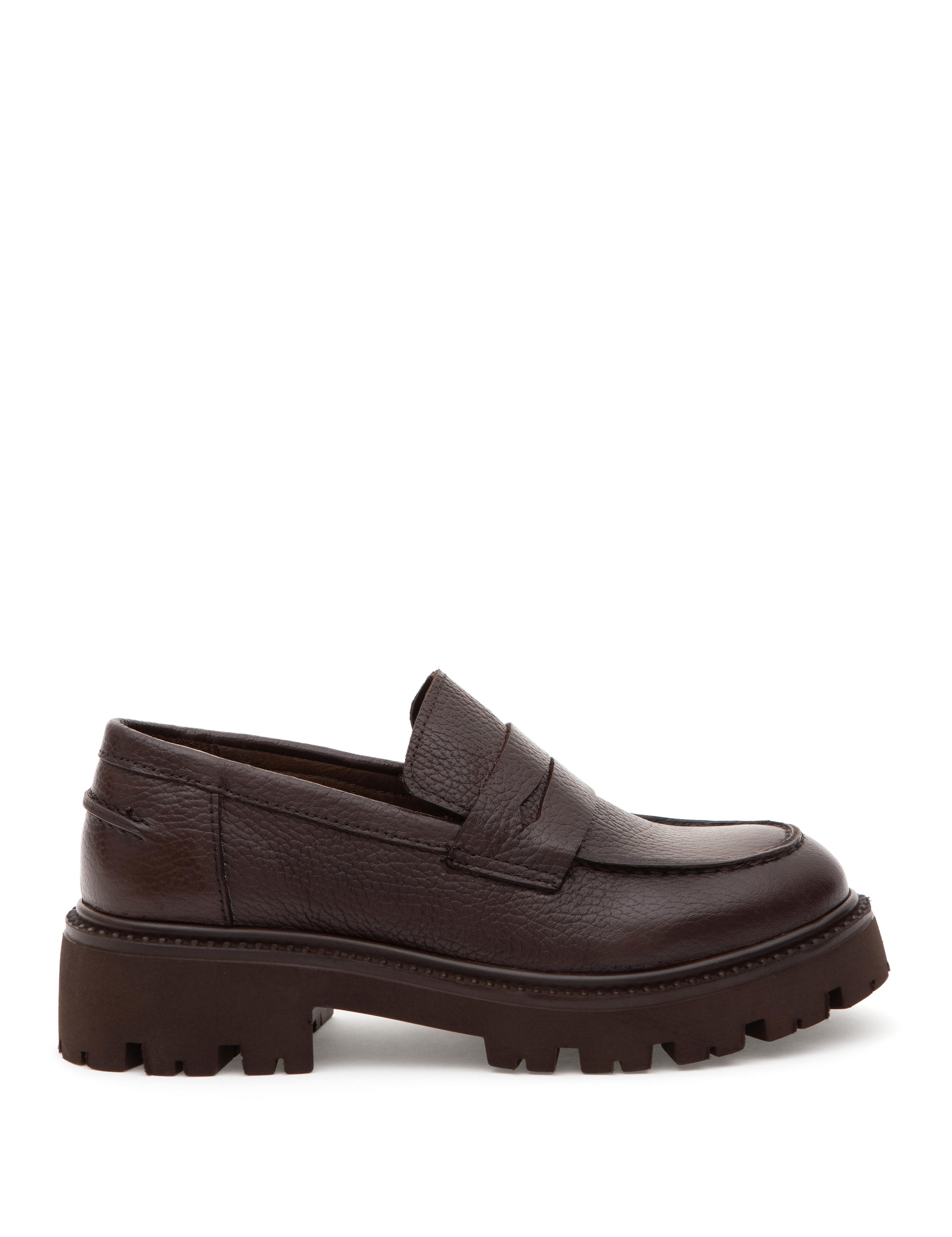 Kahverengi Deri Casual Ayakkabı