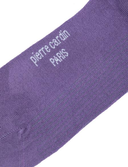 Erkek Bambu Karışımlı Mor Soket Desenli Çorap - 50299889005