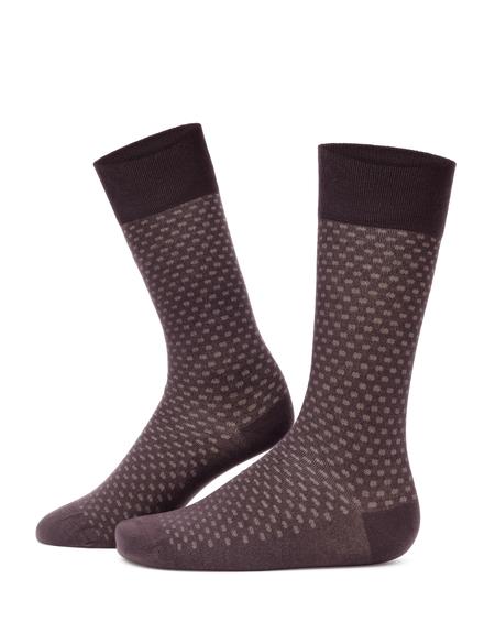 Erkek Kahverengi Soket Çorap - 50299899003