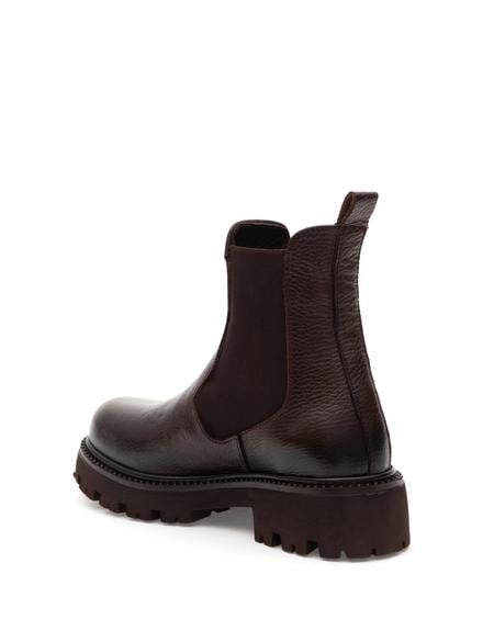 Kahverengi Deri Lastikli Bot - 50300071012