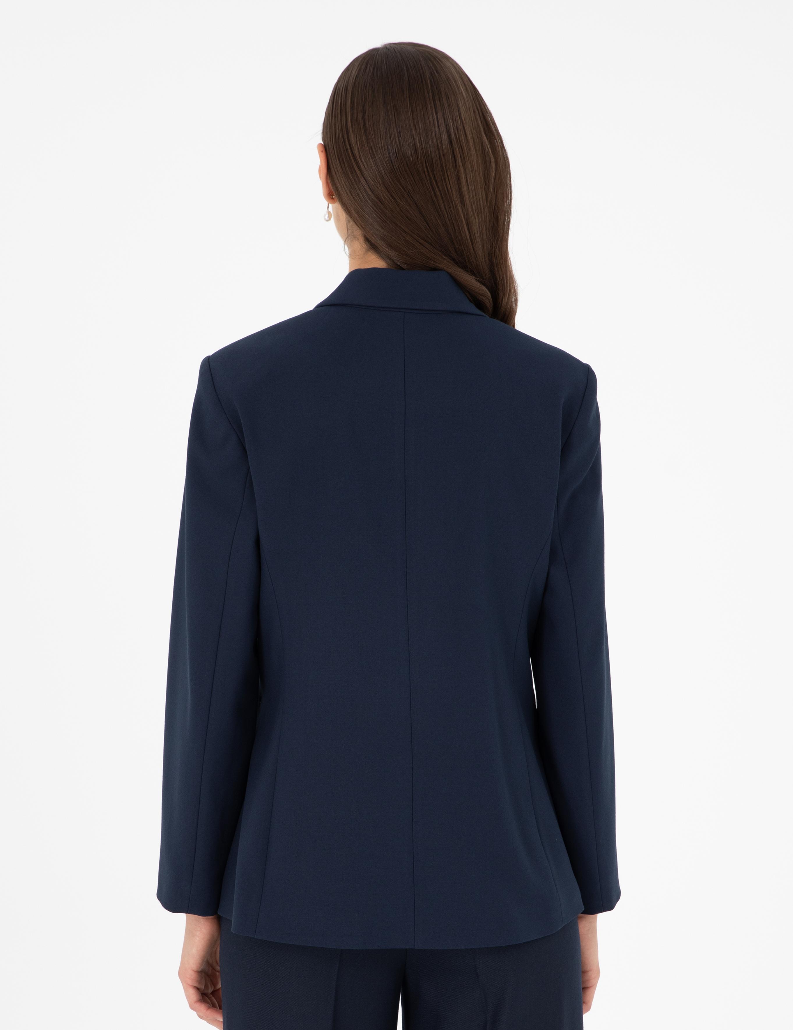 Lacivert Regular Fit Ceket