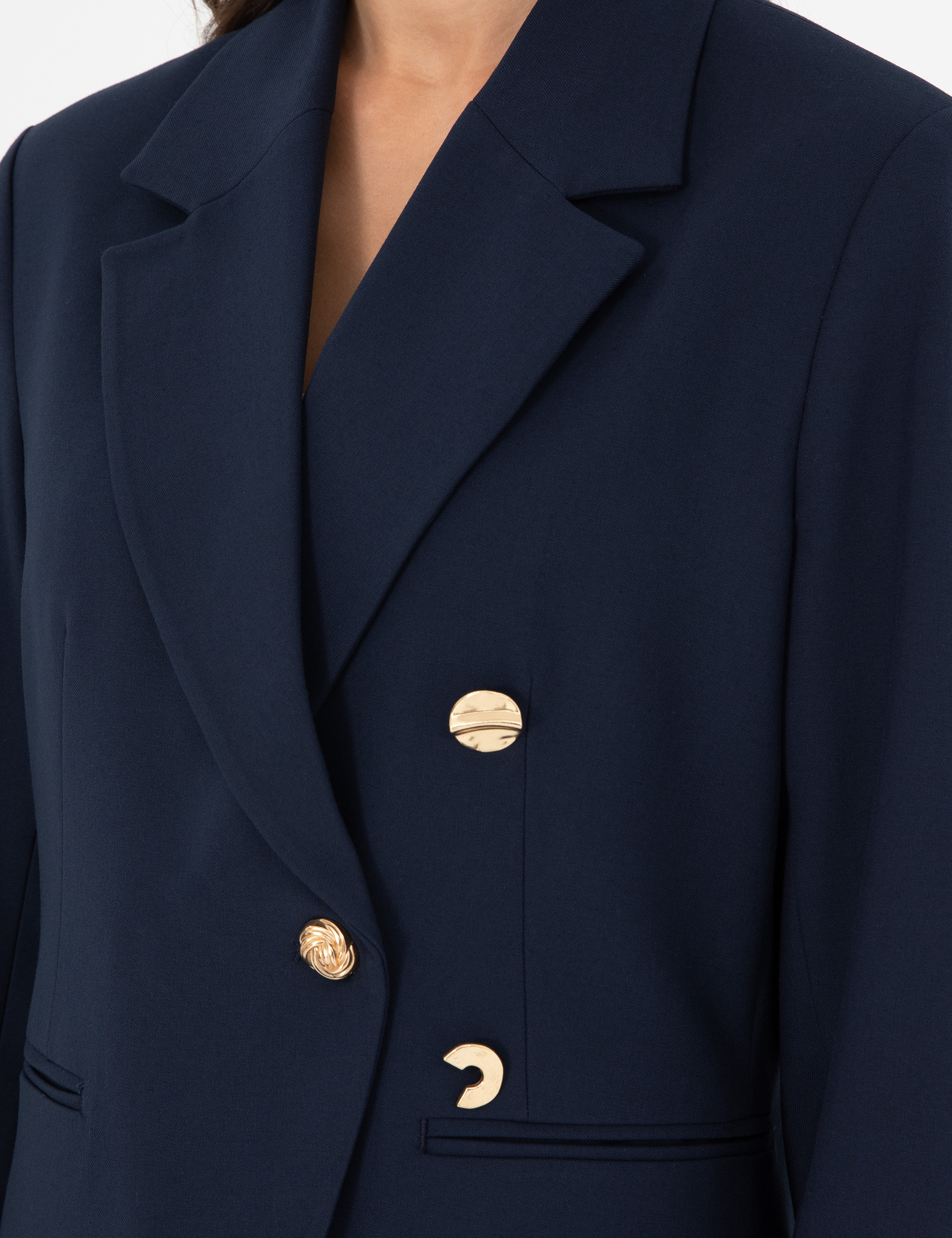 Lacivert Regular Fit Ceket - Image 7