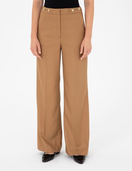 Camel Palazzo Kumaş Pantolon - 50290369033
