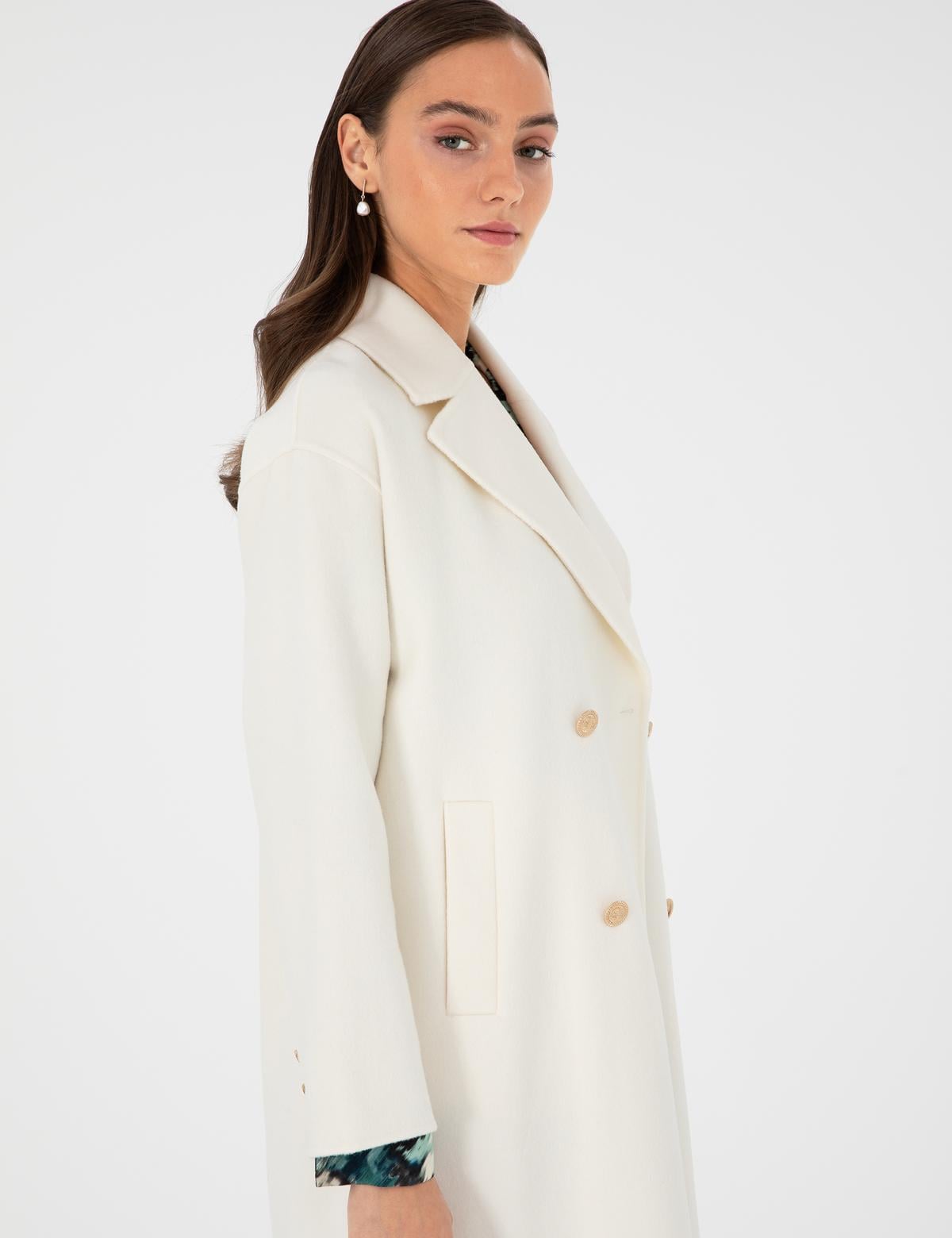 Ekru Kaşe Kaban - 50290348029