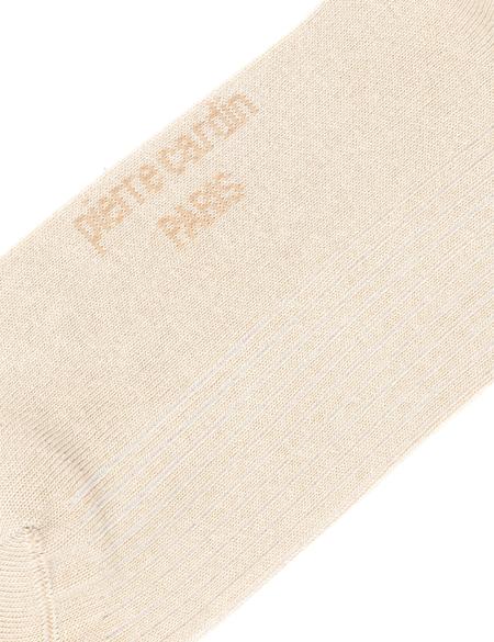 Erkek Bambu Karışımlı Bej Soket Desenli Çorap - 50299889008