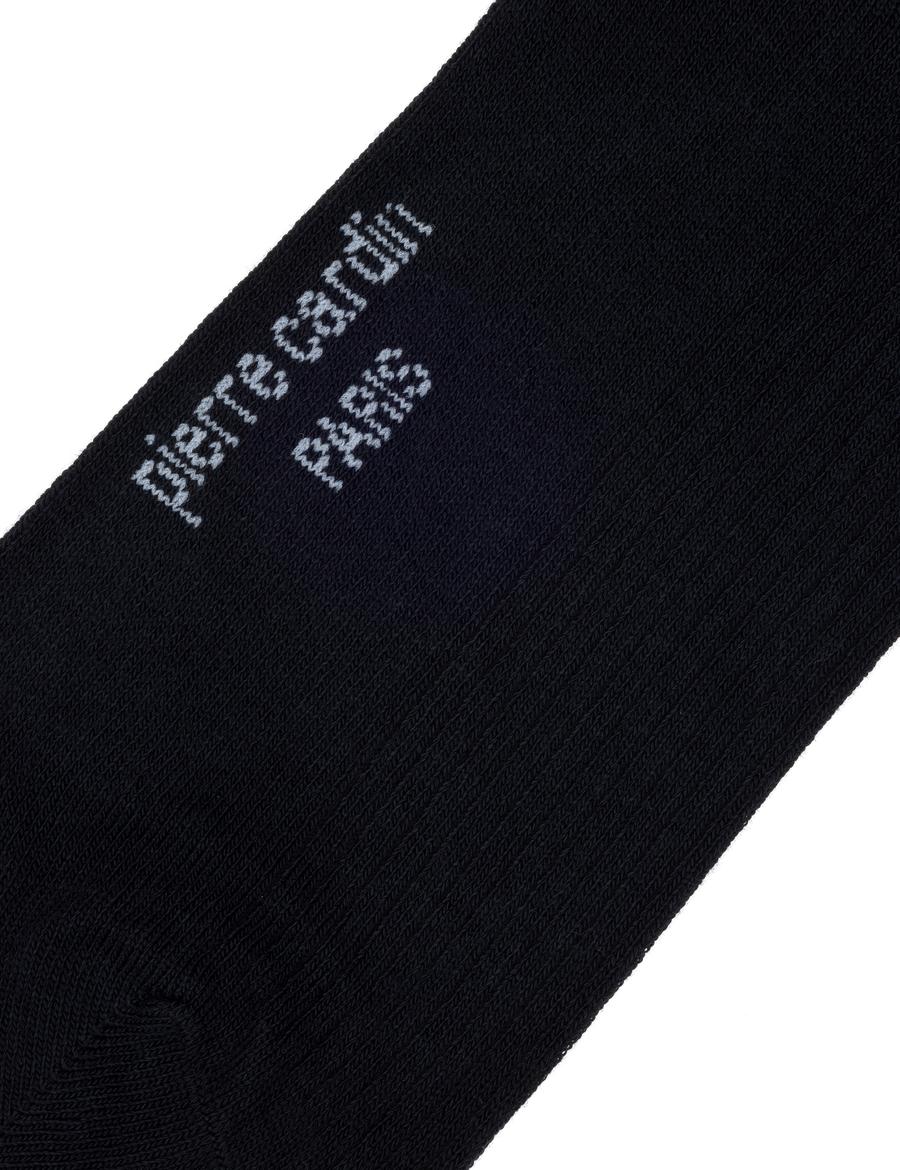 Erkek Bambu Karışımlı Siyah Soket Desenli Çorap