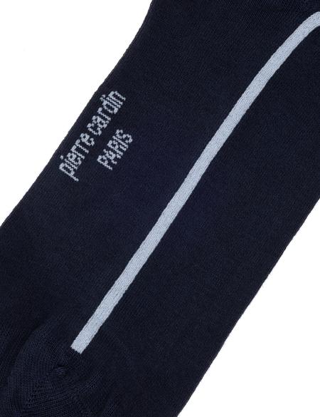 Erkek Bambu Karışımlı Lacivert Soket Desenli Çorap - 50299923002