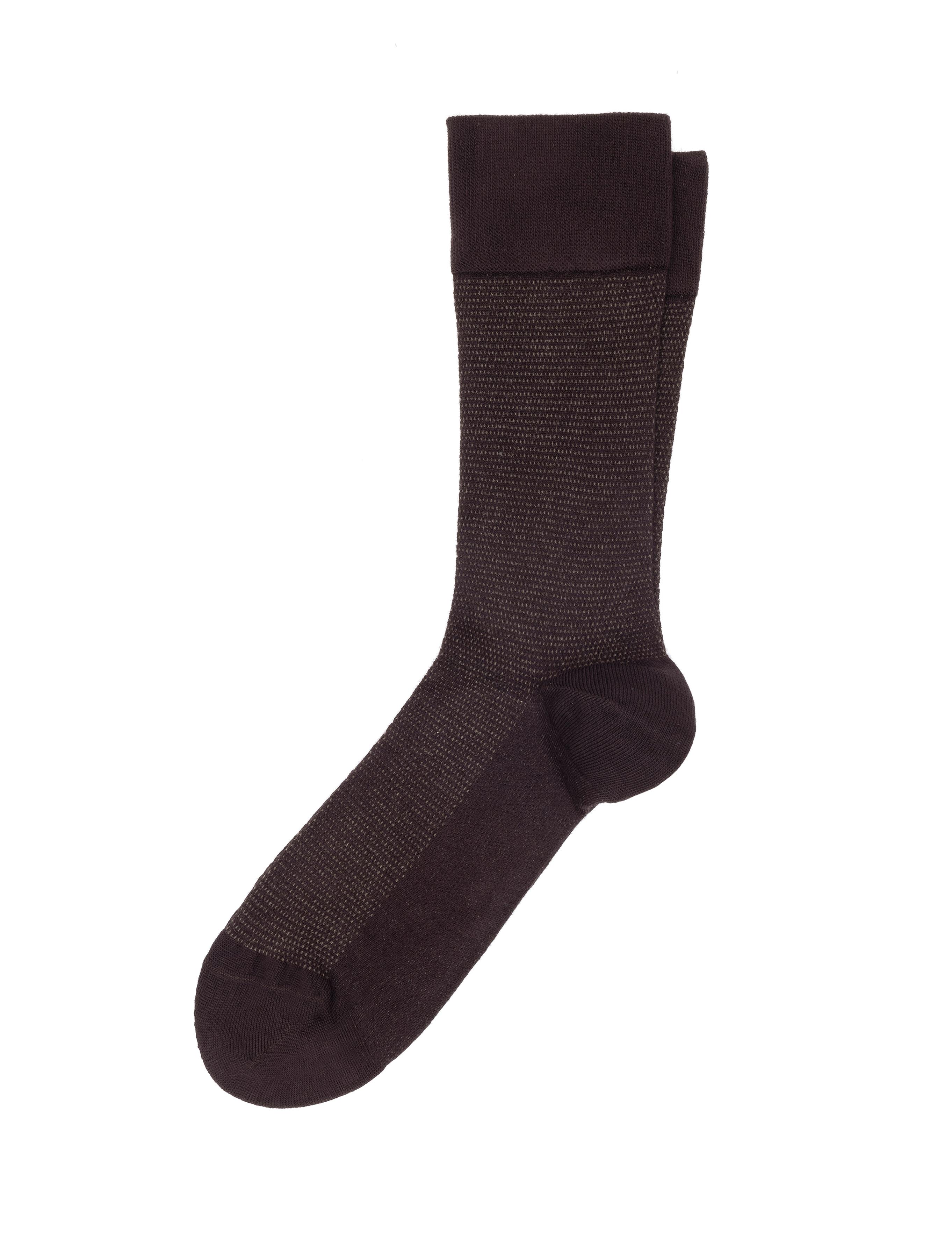 Erkek Bambu Karışımlı Kahverengi Soket Basic Çorap