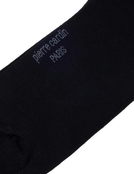 Erkek Bambu Karışımlı Siyah Soket Desenli Çorap - 50299922001