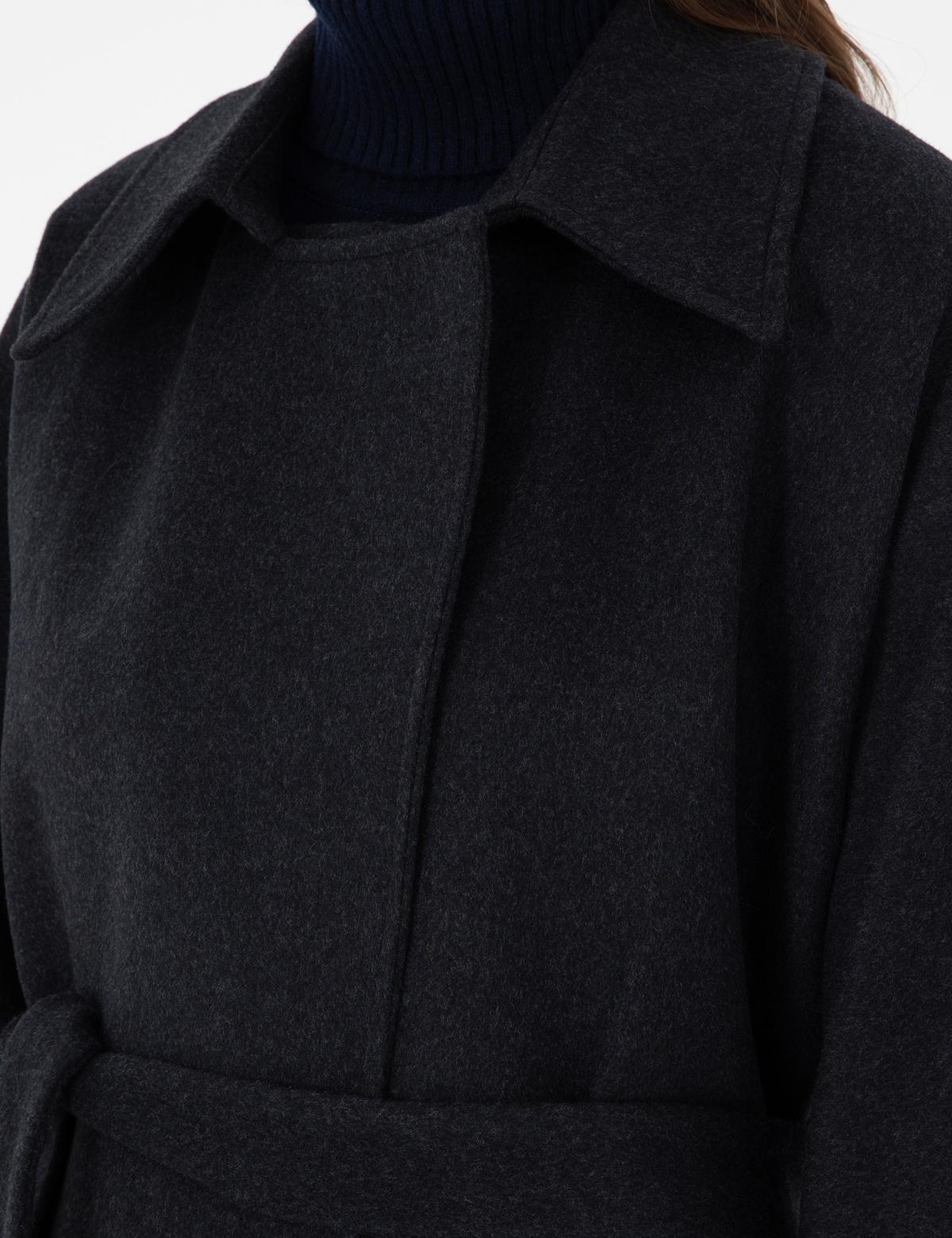 Antrasit Kaşe Kaban - 50296877010