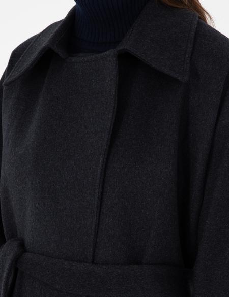 Antrasit Kaşe Kaban - 50296877010