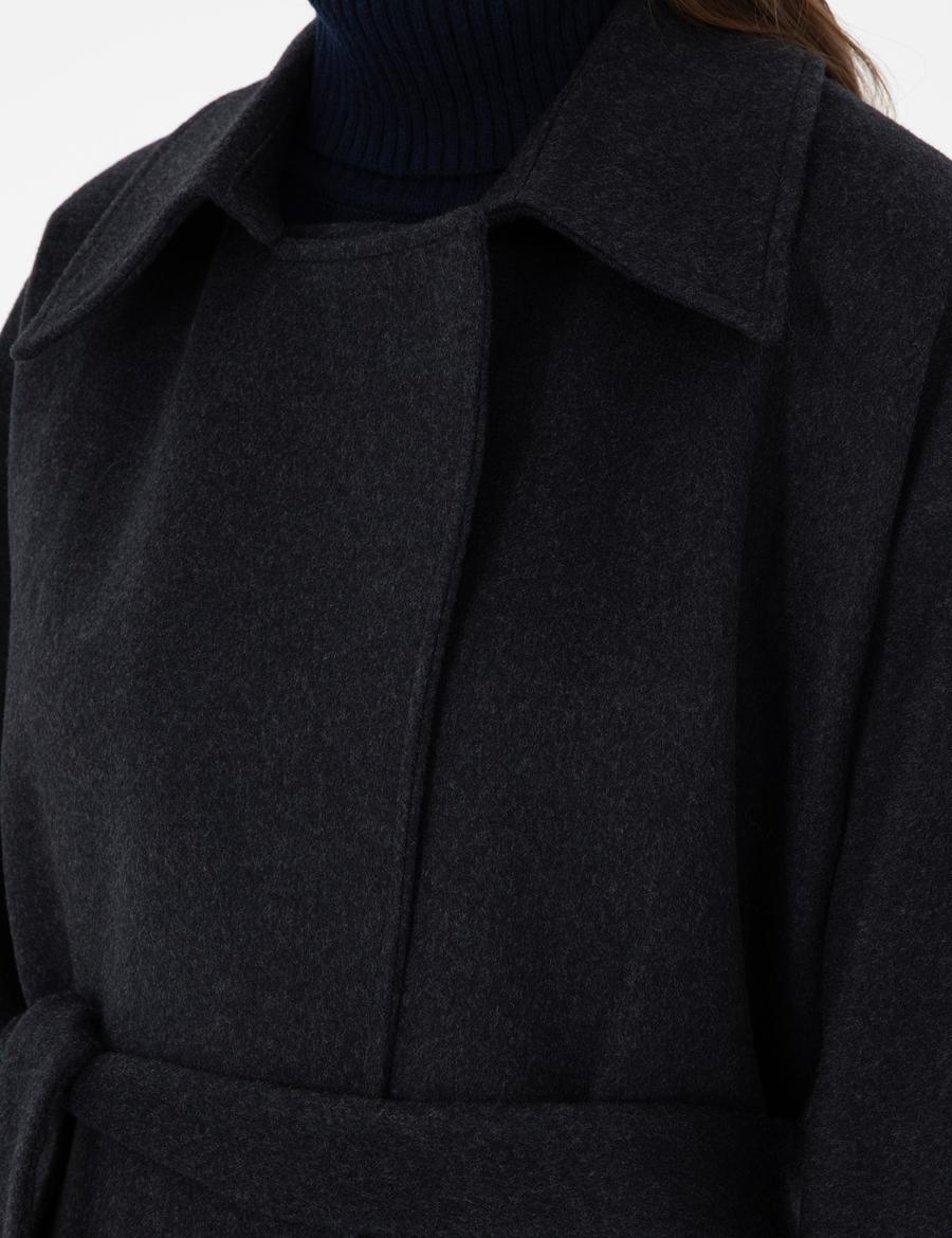 Antrasit Kaşe Kaban