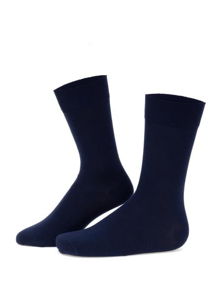 Erkek Modal Pamuk Karışımlı Lacivert Soket Basic Çorap - 50299965003