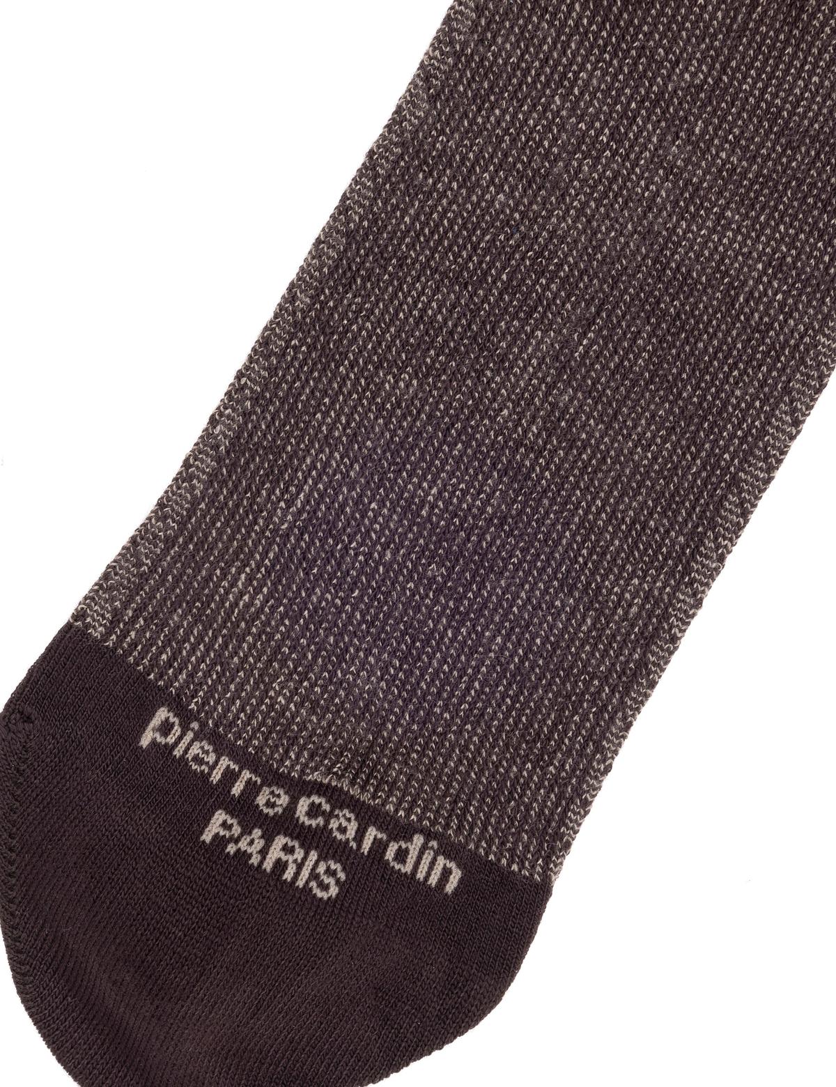 Erkek Bambu Karışımlı Kahverengi Soket Desenli Çorap - 50299900003