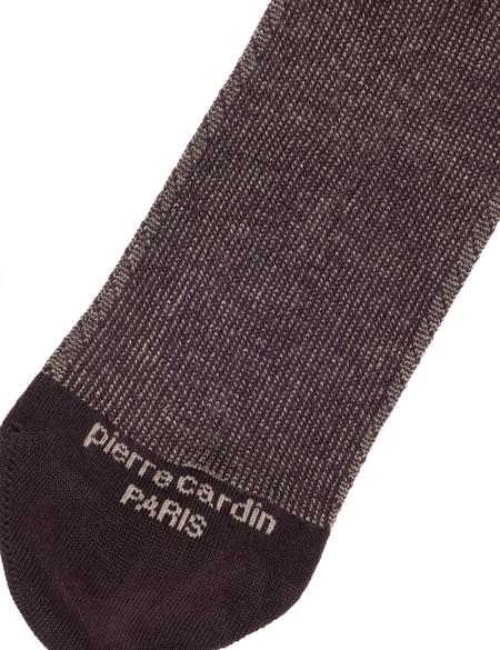 Erkek Bambu Karışımlı Kahverengi Soket Desenli Çorap - 50299900003