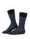 Erkek Bambu Karışımlı Lacivert Soket Desenli Çorap