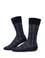 Erkek Bambu Karışımlı Lacivert Soket Desenli Çorap