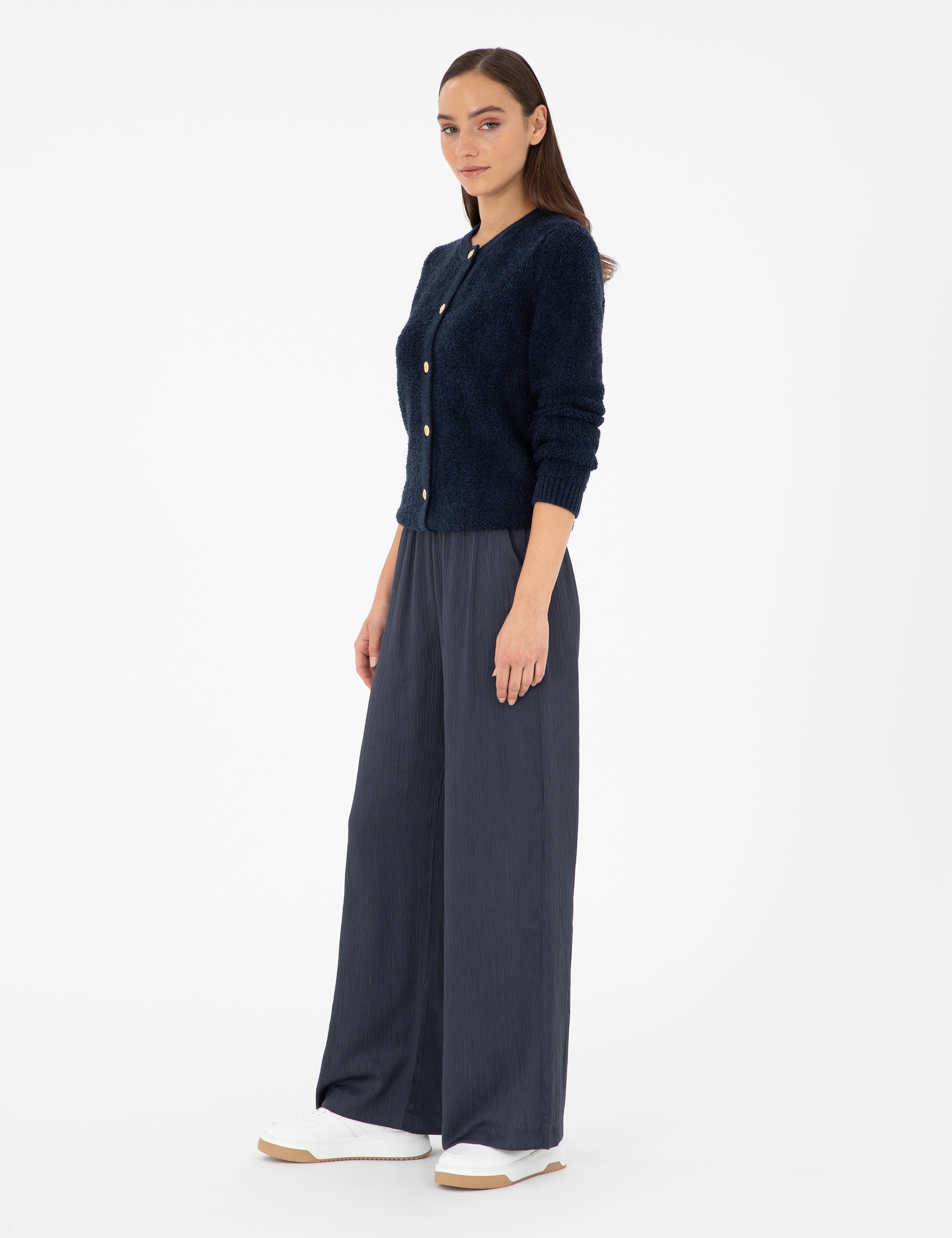Antrasit Loose Fit Pantolon - Image 3