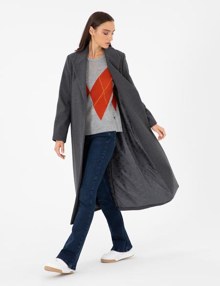 Antrasit Kaşe Kaban - 50290346014