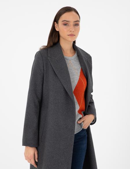 Antrasit Kaşe Kaban - 50290346014