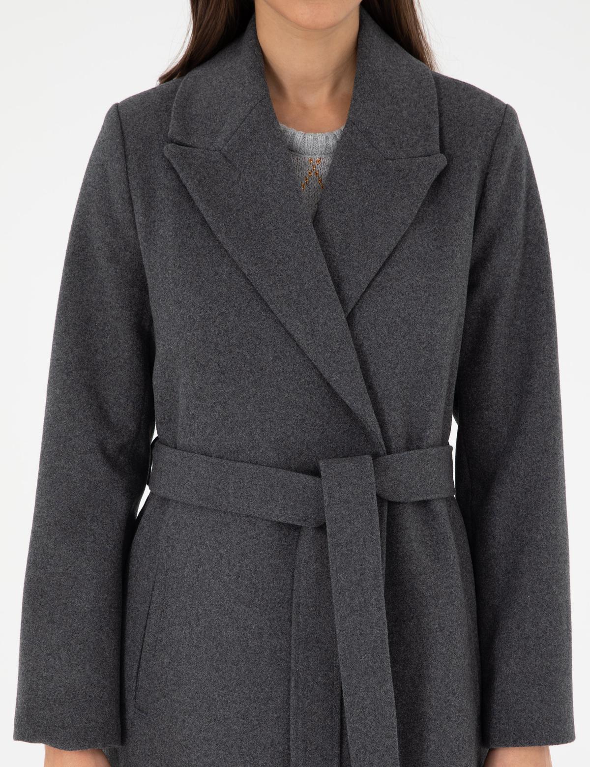 Antrasit Kaşe Kaban - 50290346014