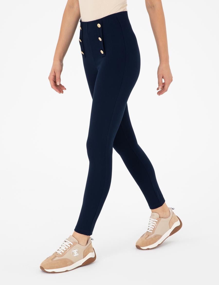 Lacivert Slim Fit Tayt