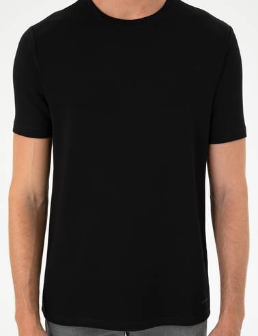 Siyah Regular Fit Tişört