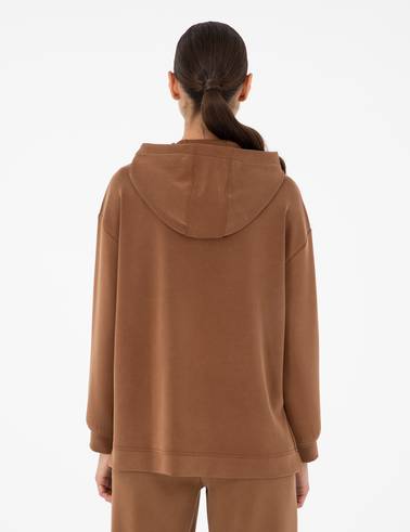 Kahverengi Oversize Sweatshirt