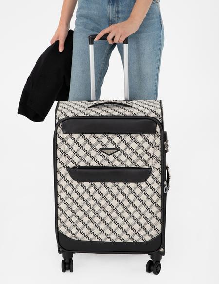 Gri Orta Boy Valiz - 50297879001