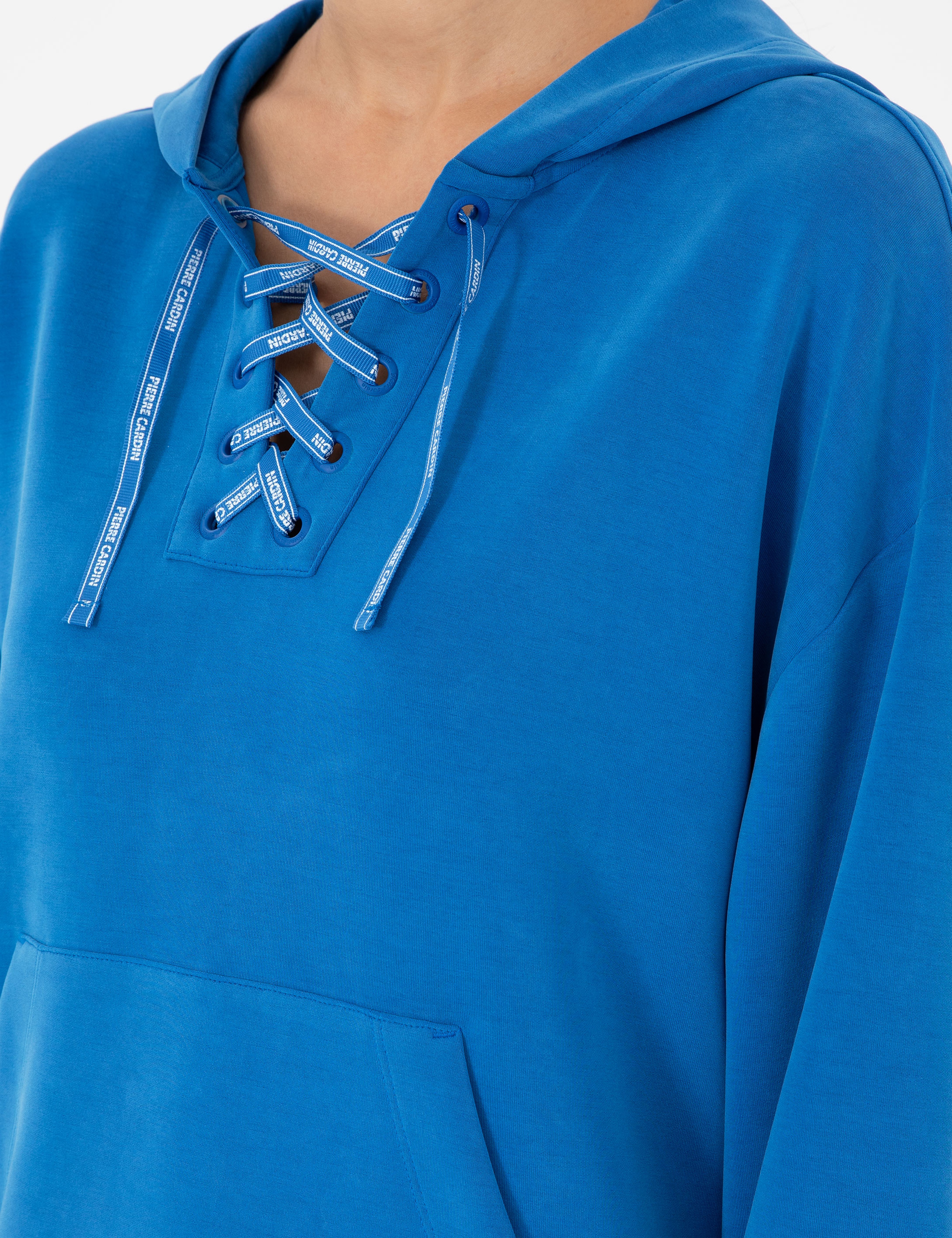 Saks Oversize Modal Kumaş Sweatshirt - Image 7
