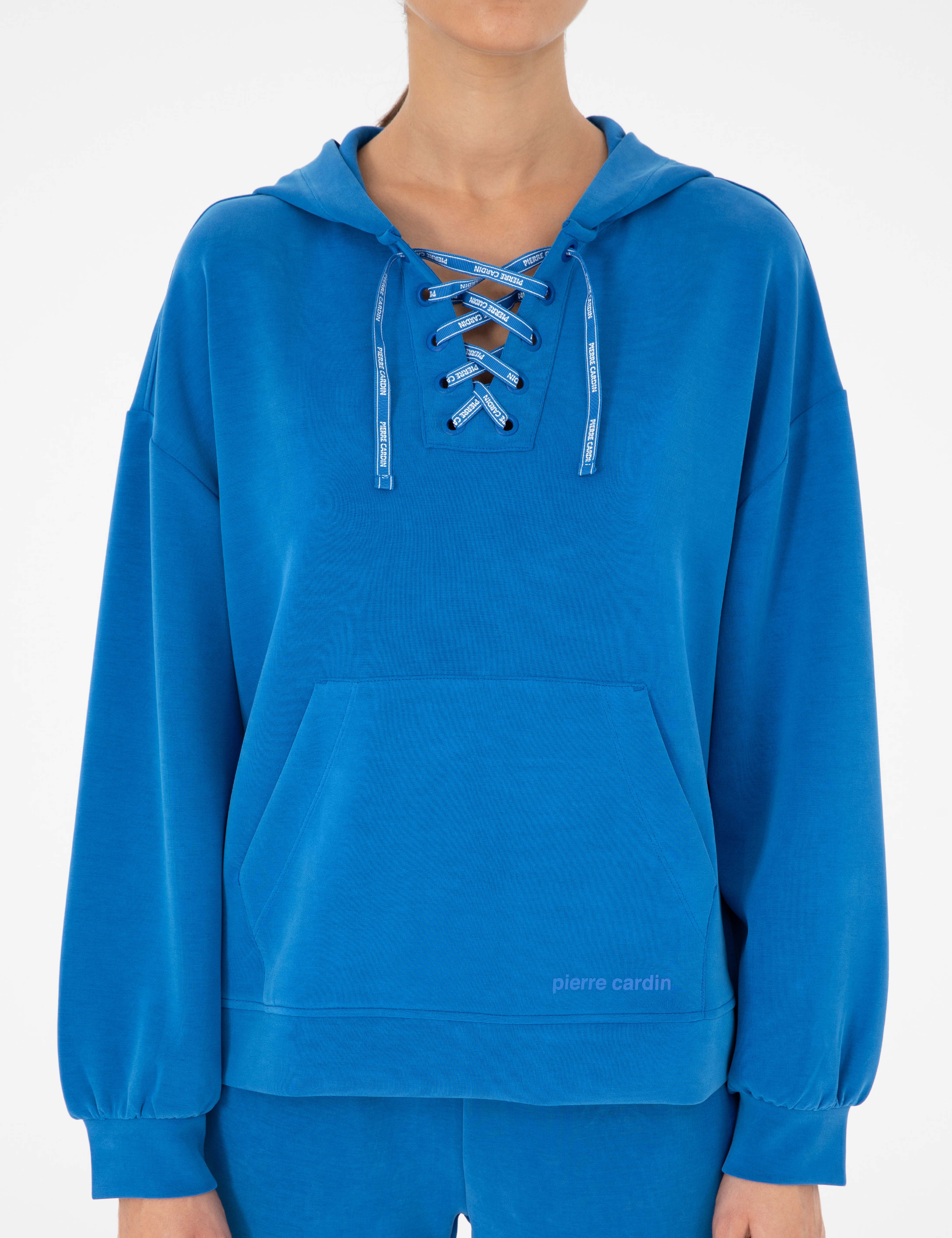Saks Oversize Modal Kumaş Sweatshirt
