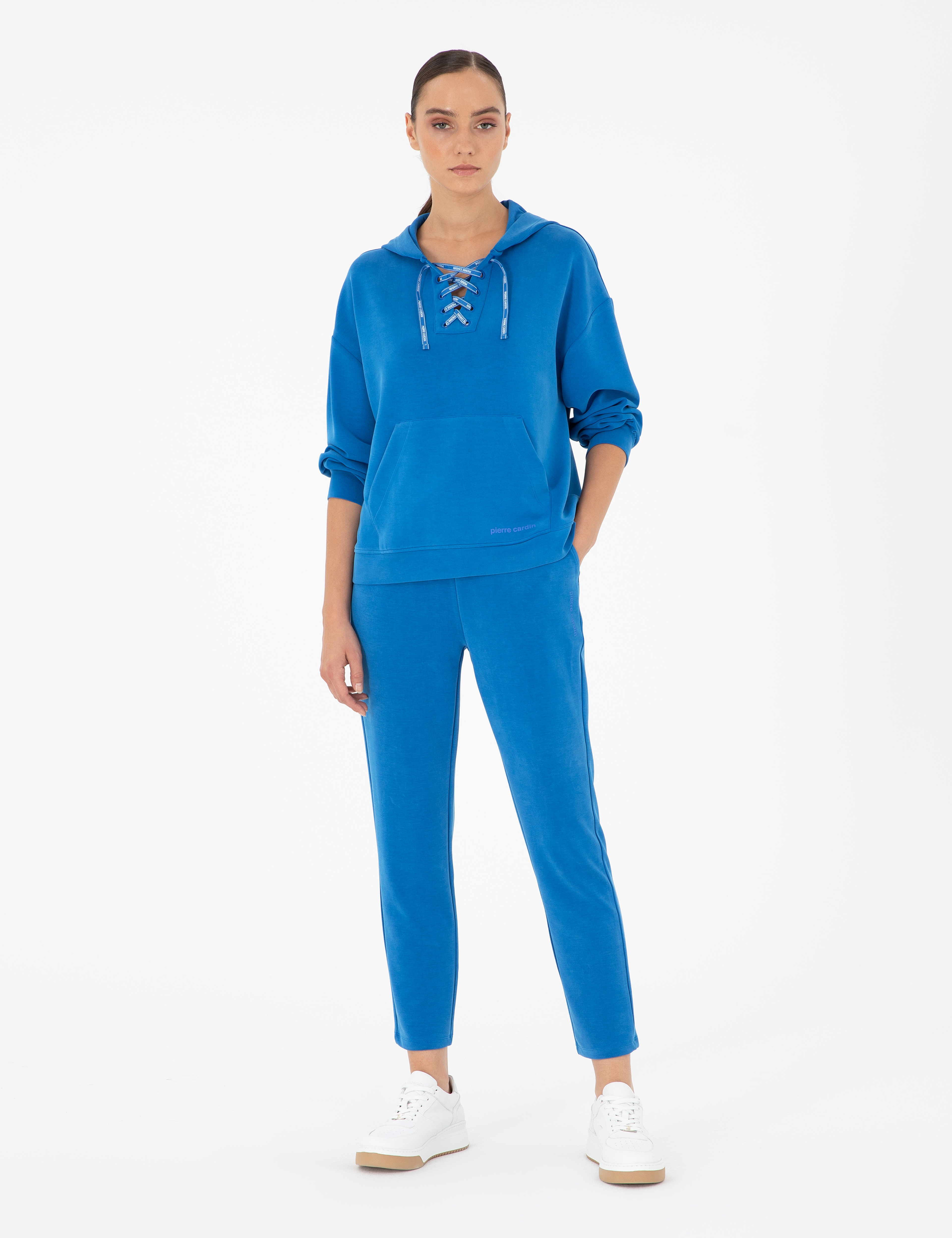 Saks Oversize Modal Kumaş Sweatshirt - Image 4