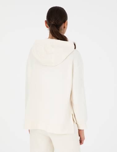 Ekru Oversize Sweatshirt