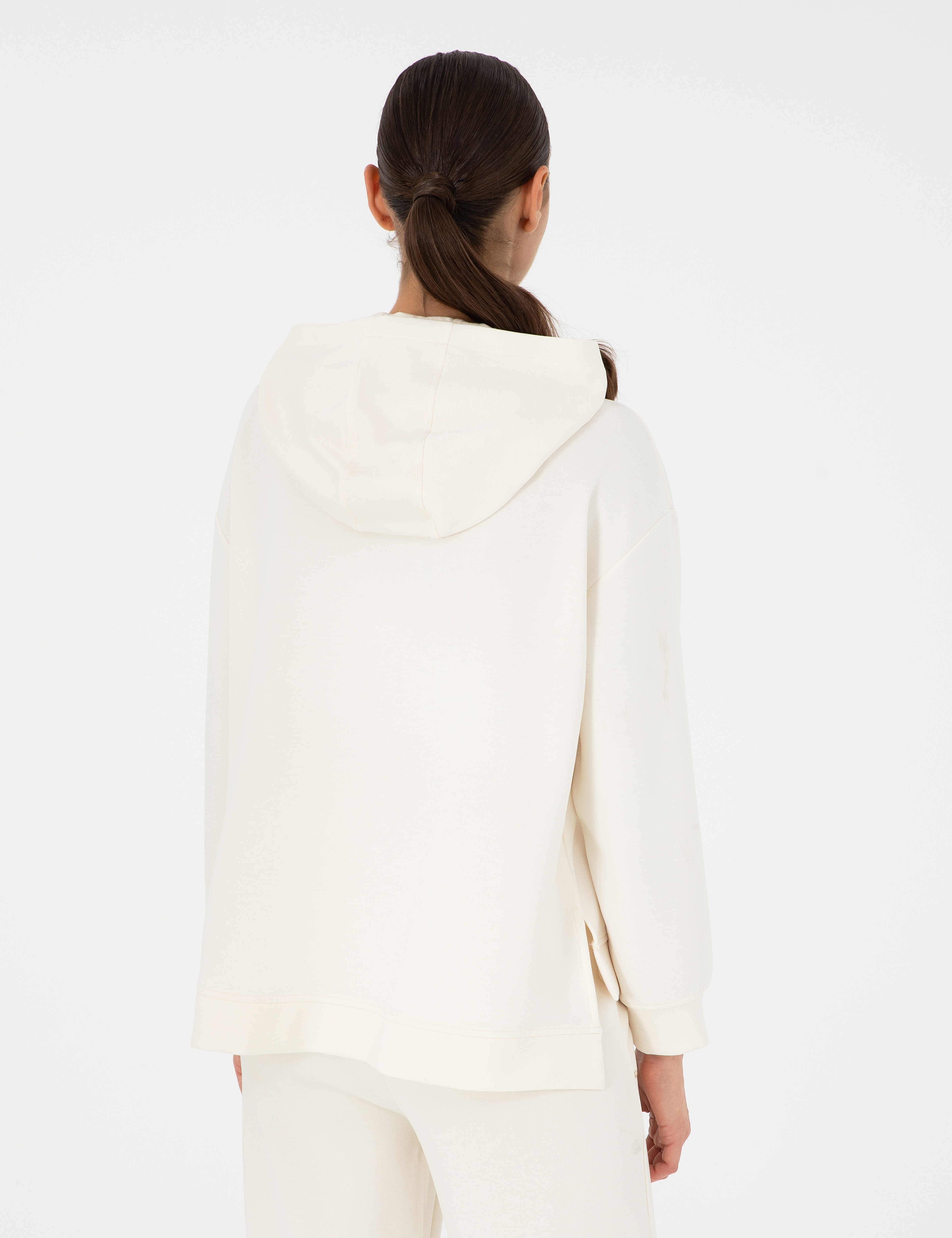 Ekru Oversize Sweatshirt