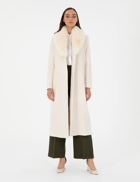 Ekru Kaşe Kaban - 50290350020