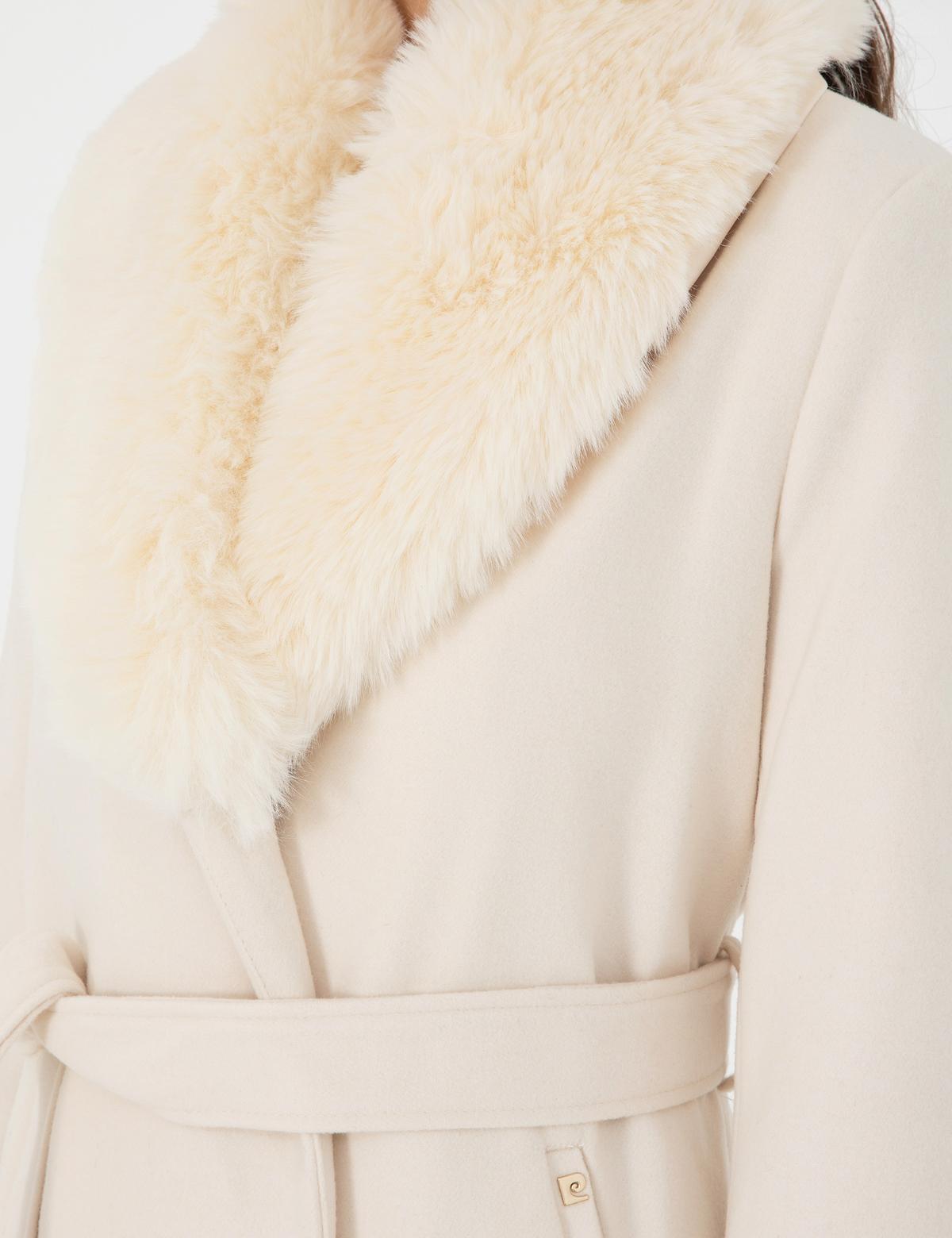 Ekru Kaşe Kaban - 50290350020