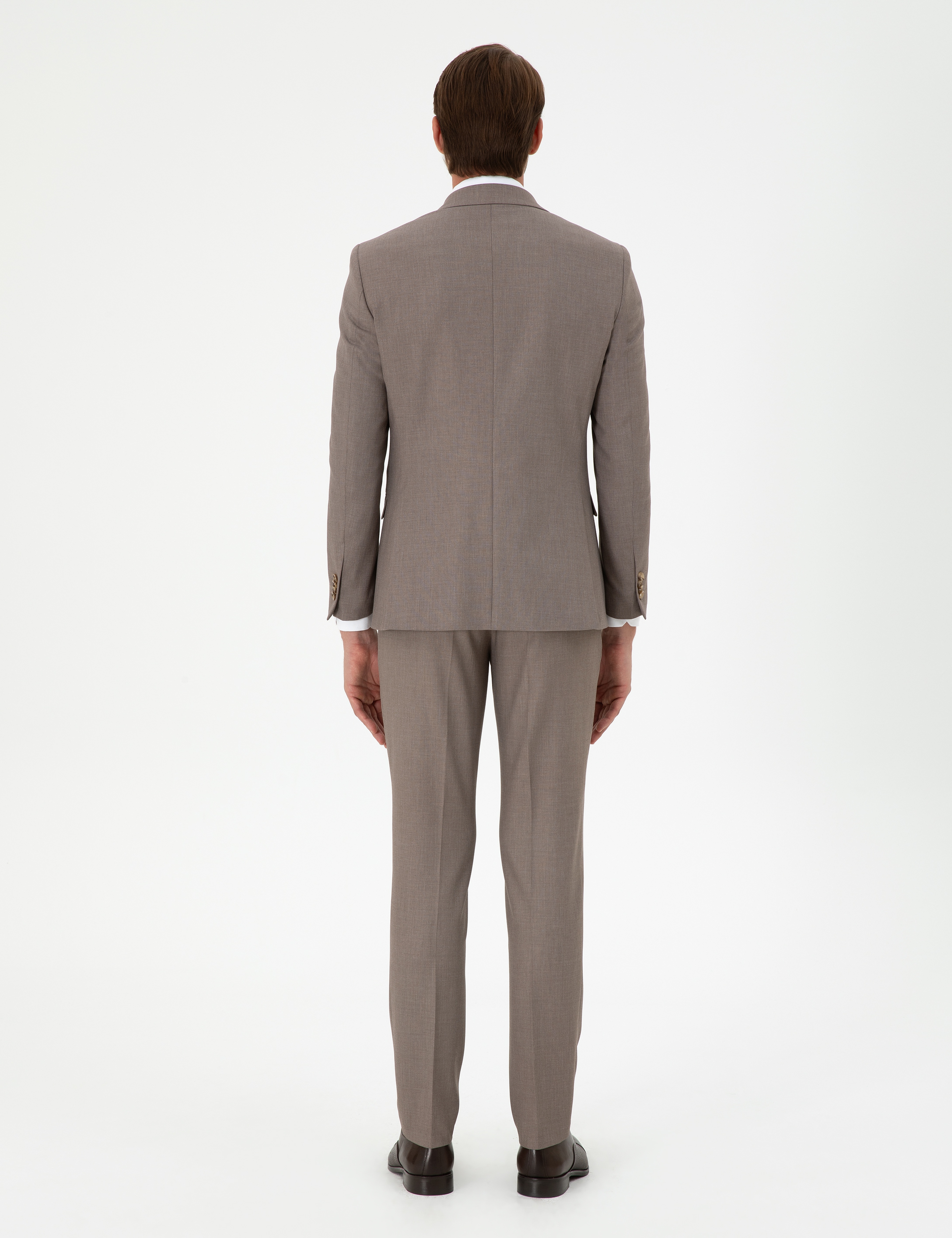 Açık Kahverengi Ex. Slim Fit Takım Elbise - Image 5